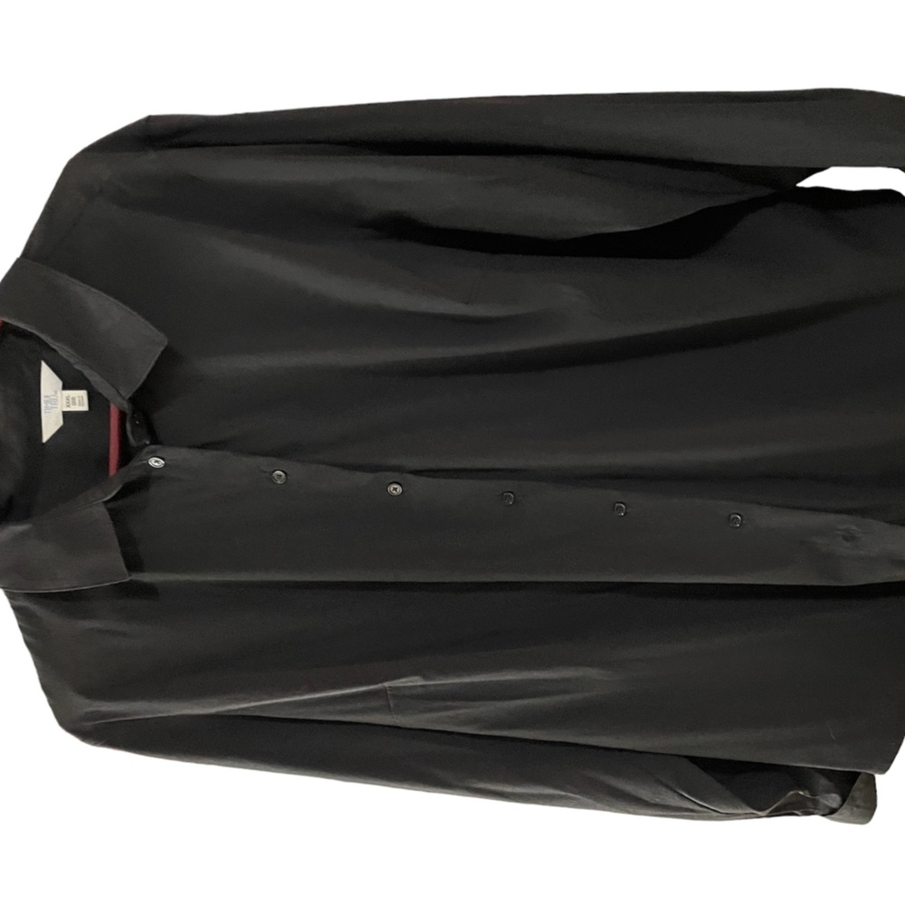 Time and Tru Black XXXL (22) long sleeve button down shirt
